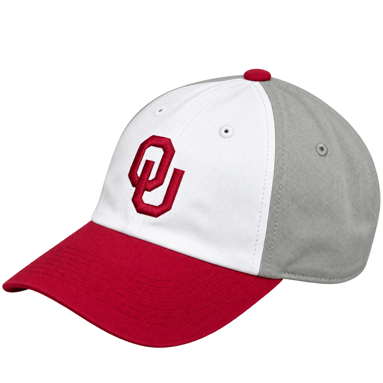 Oklahoma Sooners OU Embroidered Baseball Cap view 2