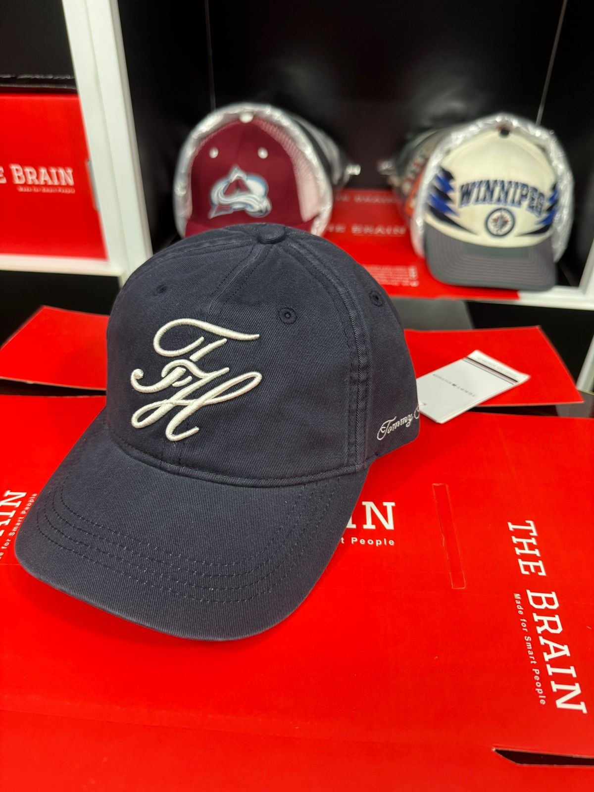 Tommy Hilfiger TH Monogram Embroidered Baseball Cap (Adjustable) view 3