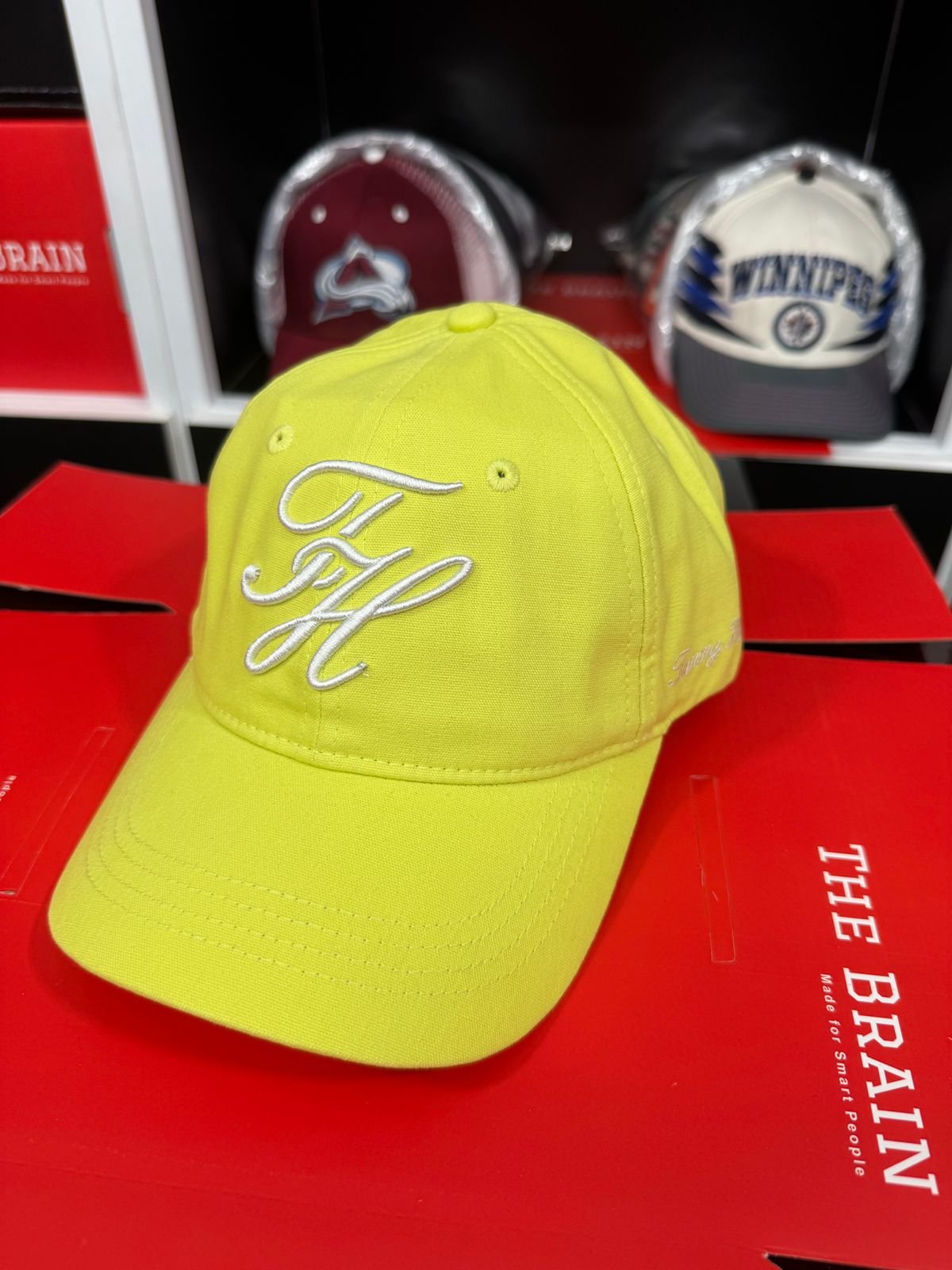 Tommy Hilfiger “TH” Embroidered Baseball Cap (Adjustable Strapback) view 3