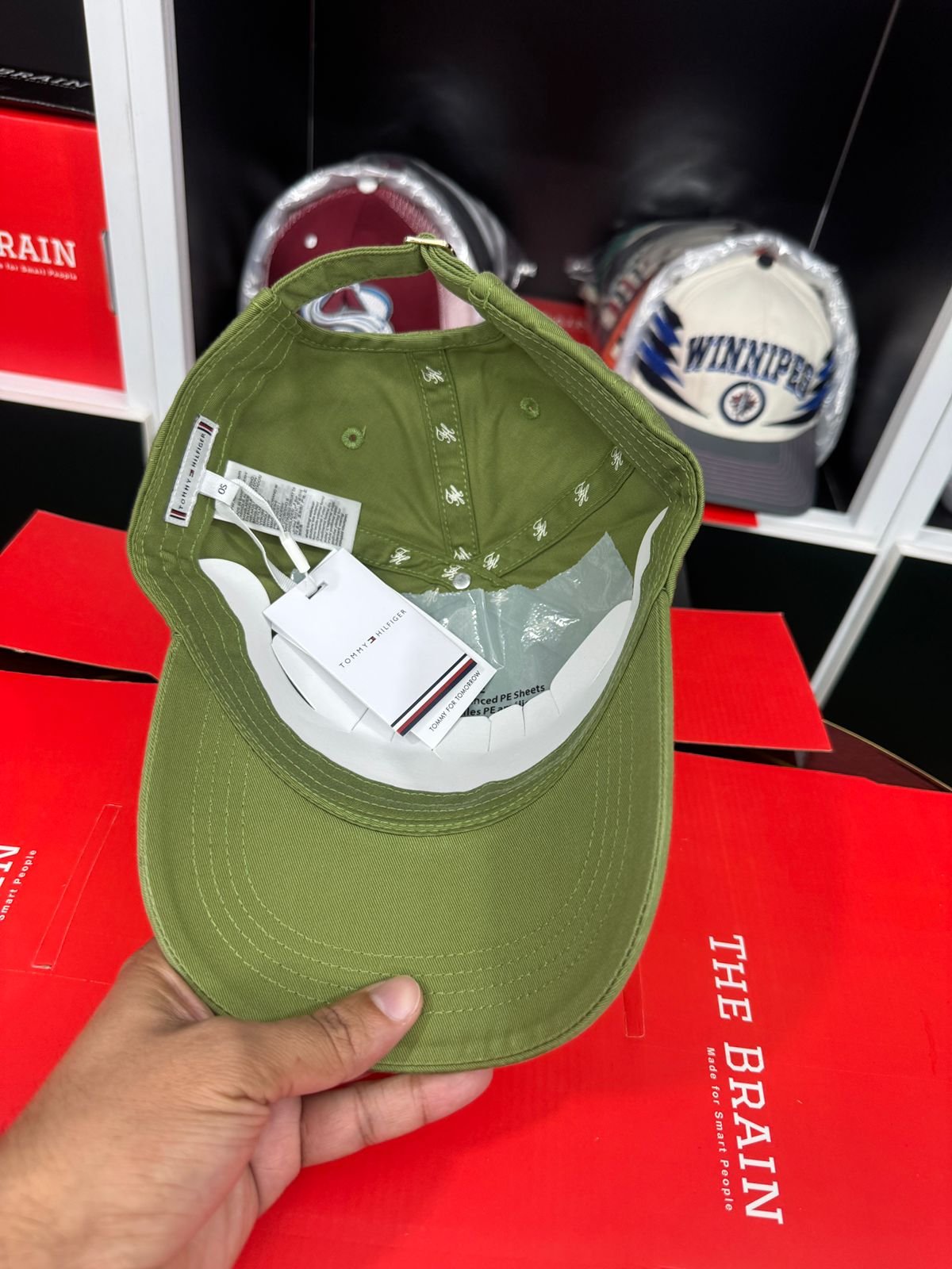 Tommy Hilfiger Embroidered Logo Adjustable Baseball Cap view 3