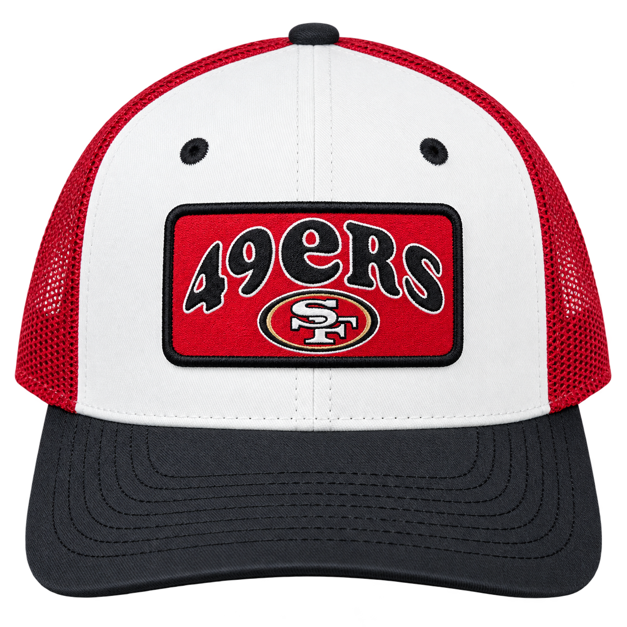 NFL Mesh Trucker Baseball Cap Premium Three-Tone Sports Streetwear view 5