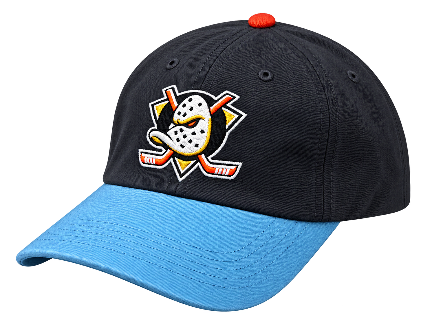 Anaheim Ducks Embroidered Strapback Baseball Cap (Adjustable)