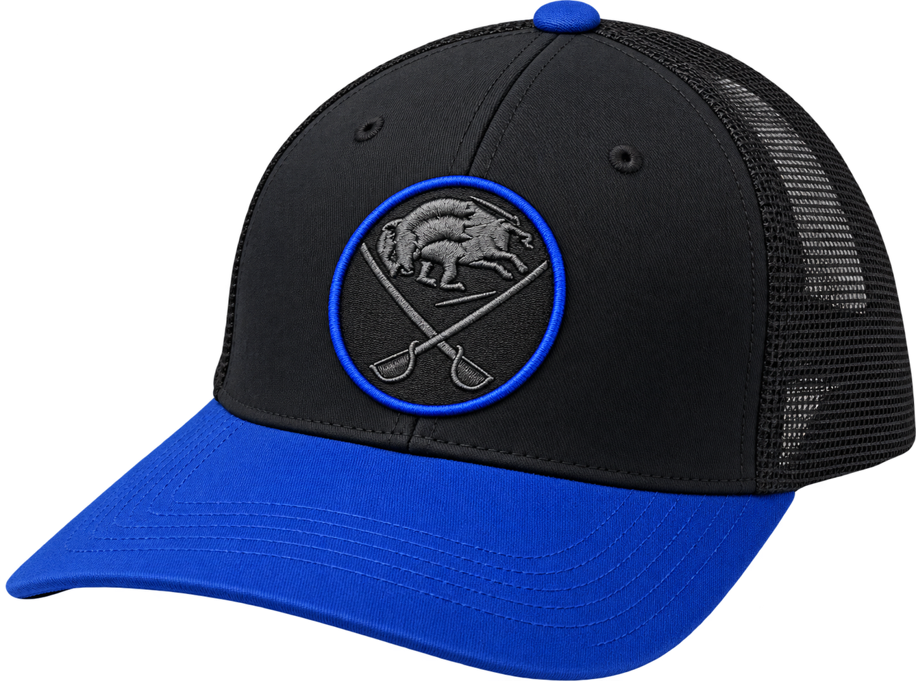 Buffalo Sabres Mesh Back Trucker Snapback Cap