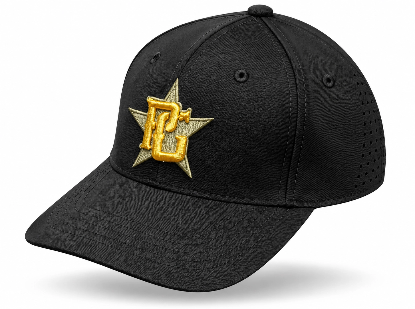 FG Star Logo Snapback Cap (Black)