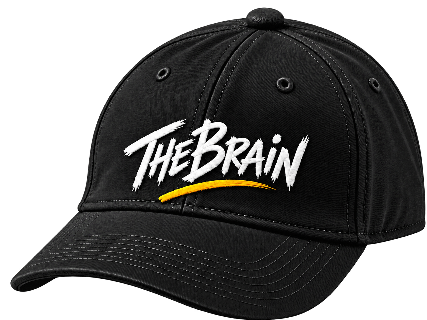 The Brain Manufactured Caps  (Black)