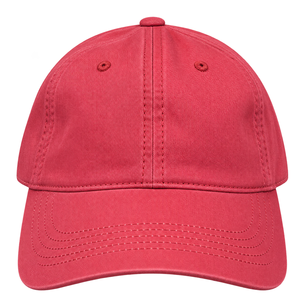 Colosseum Classic Plain Rose Red Baseball Cap