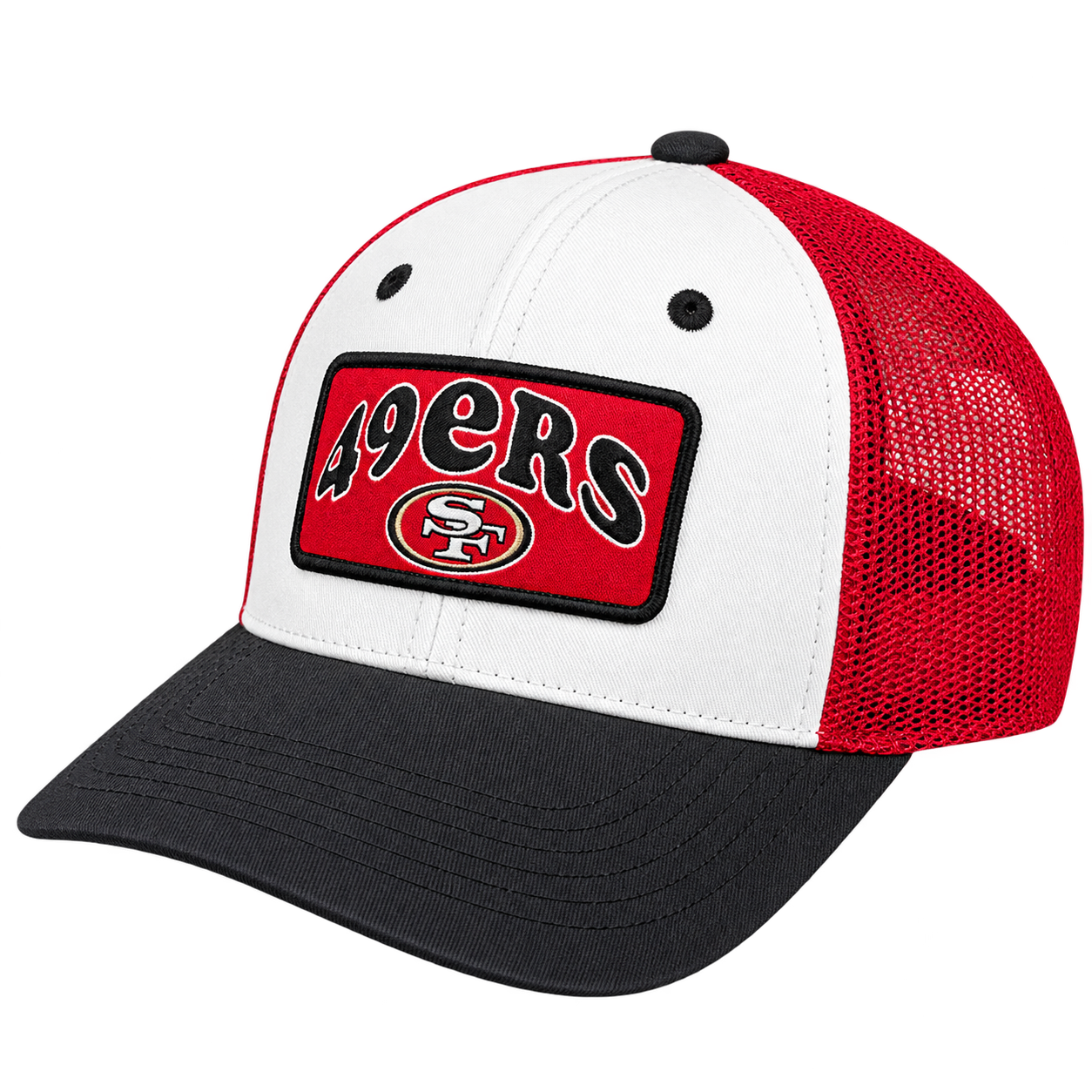 NFL Mesh Trucker Baseball Cap Premium Three-Tone Sports Streetwear