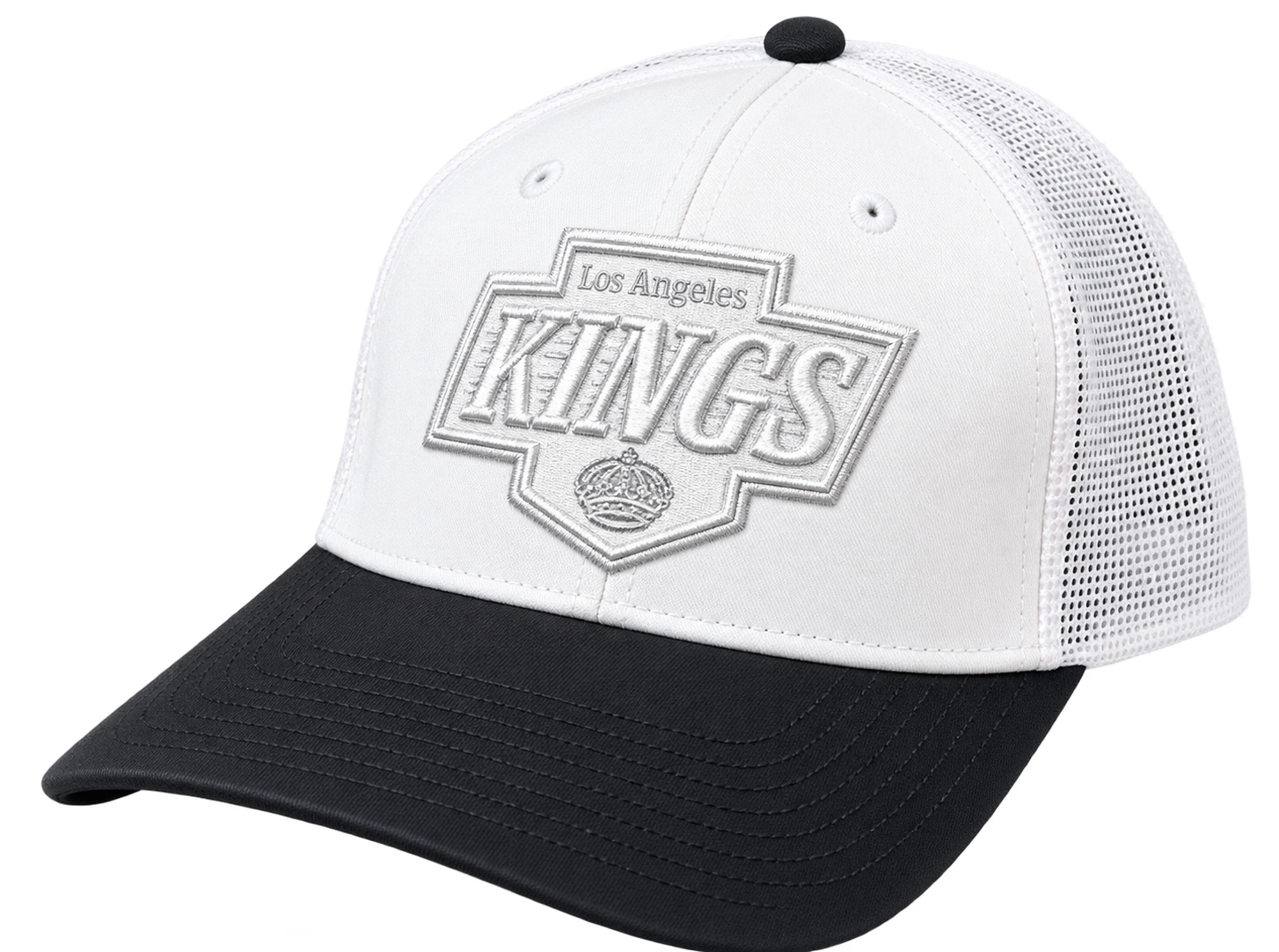 Los Angeles Kings Mesh Trucker Cap (Adjustable Snapback)